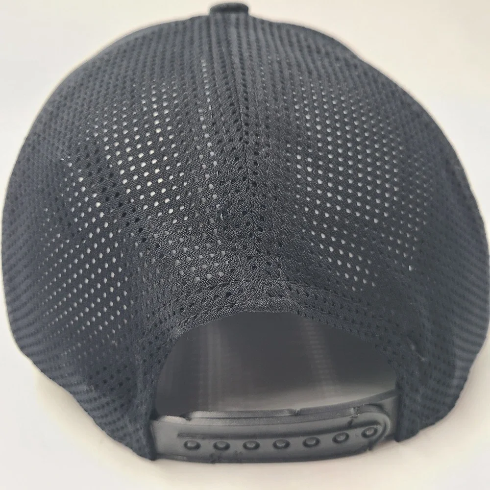 Youth Nike Hat Snapback Mesh Black Swoosh Logo Nike True S1ZE Baseball *READ*